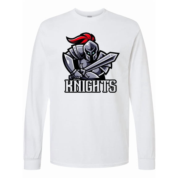 Inktastic Knights Long Sleeve T-Shirt