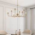 thumbnail image 3 of 12508-MG Millennium Lighting Marceline - 8 Light Chandelier-22 Inch Tall and 37.85 Inch Wide-Modern Gold Finish, 3 of 7