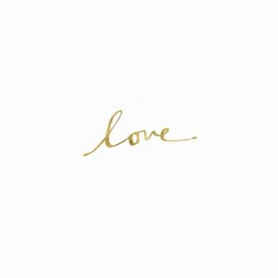 Love In Gold Canvas