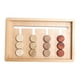 thumbnail image 2 of Juego, divertido juego de mesa de rompecabezas de madera, juego de rompecabezas educativo. 4 columnas, 2 of 9