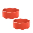 thumbnail image 1 of Oleegame 2PC Kids Snack Boxes For School Personalized Baby Bottle Labels For Daycare Water Bottle Name Bands Customized Engraved Silicone Baby Reusable Bottle Straps Labels For Cups School Red, 1 of 9