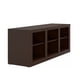 thumbnail image 4 of Mesa de Televisión Bertolini 1393 Chocolate, 4 of 4