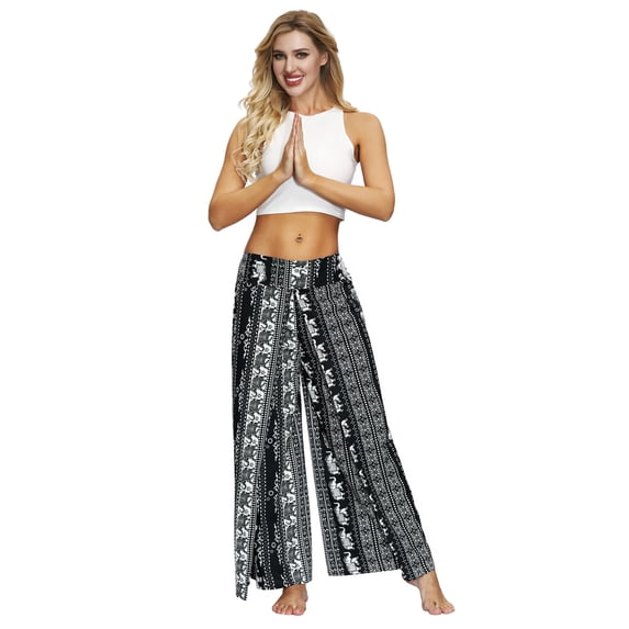 Pants for Women Summer Straight Trousers Athleisure Trousers Loose Yoga Pants