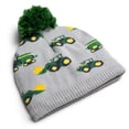 thumbnail image 5 of John Deere Tractor Pom Pom Beanie Winter Hat Youth to Toddler, 5 of 5