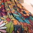 thumbnail image 3 of Pioneer Flower Floral Print Pattern Blanket,Comfortable Soft Lamb Wool Throw Blanket,All Season,Warm Lightweight Blankets for Sofa Bed Couch Living Room Chair,60"x80", 3 of 4