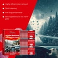 thumbnail image 4 of Tabletas Efervescentes Homonth para Limpieza de Parabrisas de Auto, Limpiador de Cristales para Visibilidad contra Lluvia y Niebla, Kit de 30 Piezas para Cuidado Automotriz, 4 of 6