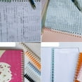 thumbnail image 4 of 10 Peines De Encuadernación De Plástico, 19 Mm De Diámetro, Capacidad De 150 Hojas, 30 Anillas De Plástico Para Encuadernación Con Peine Para Cuaderno De Papel A4 B5 A5,, 4 of 7
