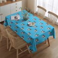 thumbnail image 2 of French Bulldog Rectangle Tablecloth 60"x84",Waterproof Polyester Rectangle Table Cloth, Wipeable Spillproof Polyester Tablecloth for Dining, Camping, Indoor and Outdoor, 2 of 5
