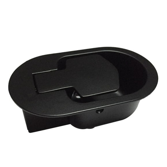 Manija de liberación de plástico para sofá o mueble de salón Negro