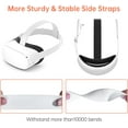thumbnail image 2 of Courroie de Tête pour Oculus Quest 2, Sangle de Tête de Rechange Ajustable Accessoires de Casque VR avec 8 Capuchons de Prise pour Pouce, Compatible avec Meta Quest 2, 2 of 7