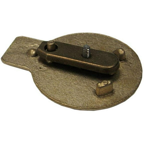 Perma-Cast PE8 Cast Brass Deck Anchor Cover with Screw - 2 Piece
