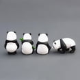 thumbnail image 3 of 4Pcs Mini Realistic Panda Animal Solid Models Toy DIY Scenery Desktop Ornament, 3 of 4