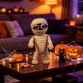 thumbnail image 4 of Clearance Halloween Animated Mummy 8'', with LED Lights and Sound Sensor, 1 Pack., 4 of 6