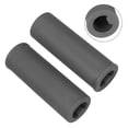 thumbnail image 4 of Bicycle Through Hole Slot Rubber Handle Hand Grip 20mm Wide Band Slot Horizontal, 4 of 8