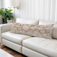 thumbnail image 2 of Brown Anchor Nautical Body Pillow Cover 20 x 54 Inch Decorative Pillow Cover Coastal Beach Coral Starfish Lumbar Pillowcase Seasonal Rectangle Cushion Case for Couch Sofa Bed Living Room, 2 of 9