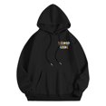thumbnail image 6 of Women's Hoodies Sweatshirts Teacher Hoodies For Women First Day Back To School Sweatshirt with Pockets Long Sleeve Graphic Pullover Black M, 6 of 6