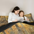 thumbnail image 5 of Feelyou Farmhouse Deer Elk Full Size Comforter Sets, Woodland Wildlife Bedding Comforter Set, Jungle Tree Lake Reversible Bedding Sets, Lightweight Room Decor, 3-Piece, 5 of 8