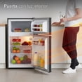 thumbnail image 3 of White Westinghouse  Refrigerador Frigobar 3 pies 85L  Modelo WWCR3085LHS  Congelador independiente y Dos Puertas  Puerta reversible y Luz interior  Condensador interno, 3 of 8