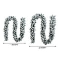 thumbnail image 4 of QHUDLV Christmas Artificial Snow Garland, Outdoor Winter Decoration, 4 of 4