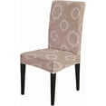 thumbnail image 2 of Elastic Chair Cover Slipcover Set of 4 Boho Delicate Round Floral Chair Covers Dining Room Chair Seat Covers for Kitchen Dining Room, 2 of 5
