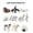 Multicolor, variant on Winter Scene Decoration Model,10 Sets Simulation Toy,Realistic Detailed Design,Durable Safe Plastic,Indoor Outdoor Decor,Imagination Stimulation,Educational Cognitive Play,Holiday Party Gift For Kids