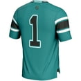 thumbnail image 3 of Youth GameDay Greats #1 Teal Coastal Carolina Chanticleers Endzone Football Jersey, 3 of 4