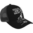 thumbnail image 1 of Rhea and Ripley Baseball Cap Mesh Trucker Hats Adjustable Hat Hip Hop Snapback Cap Unisex Dad Hat Black, 1 of 7