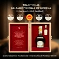thumbnail image 2 of Giusti Traditional Aged Balsamic Vinegar of Modena DOP – 25 Years, Extravecchio Aceto Balsamico Tradizionale di Modena, Made in Italy Gift Set With Wooden Box – 3.4 fl oz (100 ml) - Pack of 1, 2 of 6