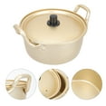 thumbnail image 3 of GOOHOCHY Aluminum Instant Noodles Pot with Lid Double Handle Soup and Porridge Pot, 3 of 6
