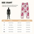 thumbnail image 3 of Pofeuu Peonies And Roses Print Women's Fashion Pajama Pants with Pockets Comfy Drawstring Sleep Lounge Bottoms-XX-Large, 3 of 6