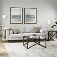 thumbnail image 2 of Evelyn&Zoe Calix 32" Wide Square Coffee Table, Blackened Bronze, 2 of 8