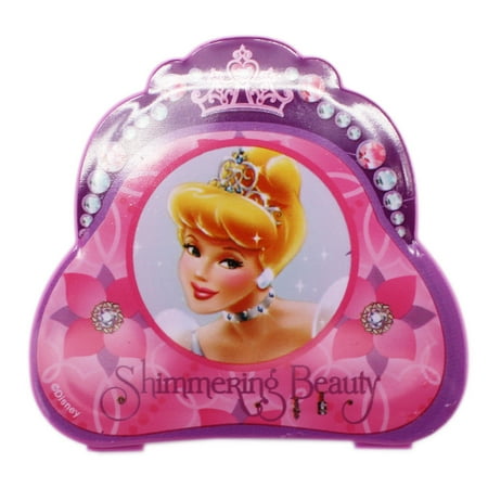Disney Princess Cinderella Mini Clamshell Mirror With Included Mini Comb