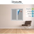 thumbnail image 3 of 36x60 / 36 x 60 Decorative Static Cling Window Film Mediterranean Swirl Entry Gate Printed on Tinted Frost for Window Glass Panels. UV Protection, Energy Saving., 3 of 7