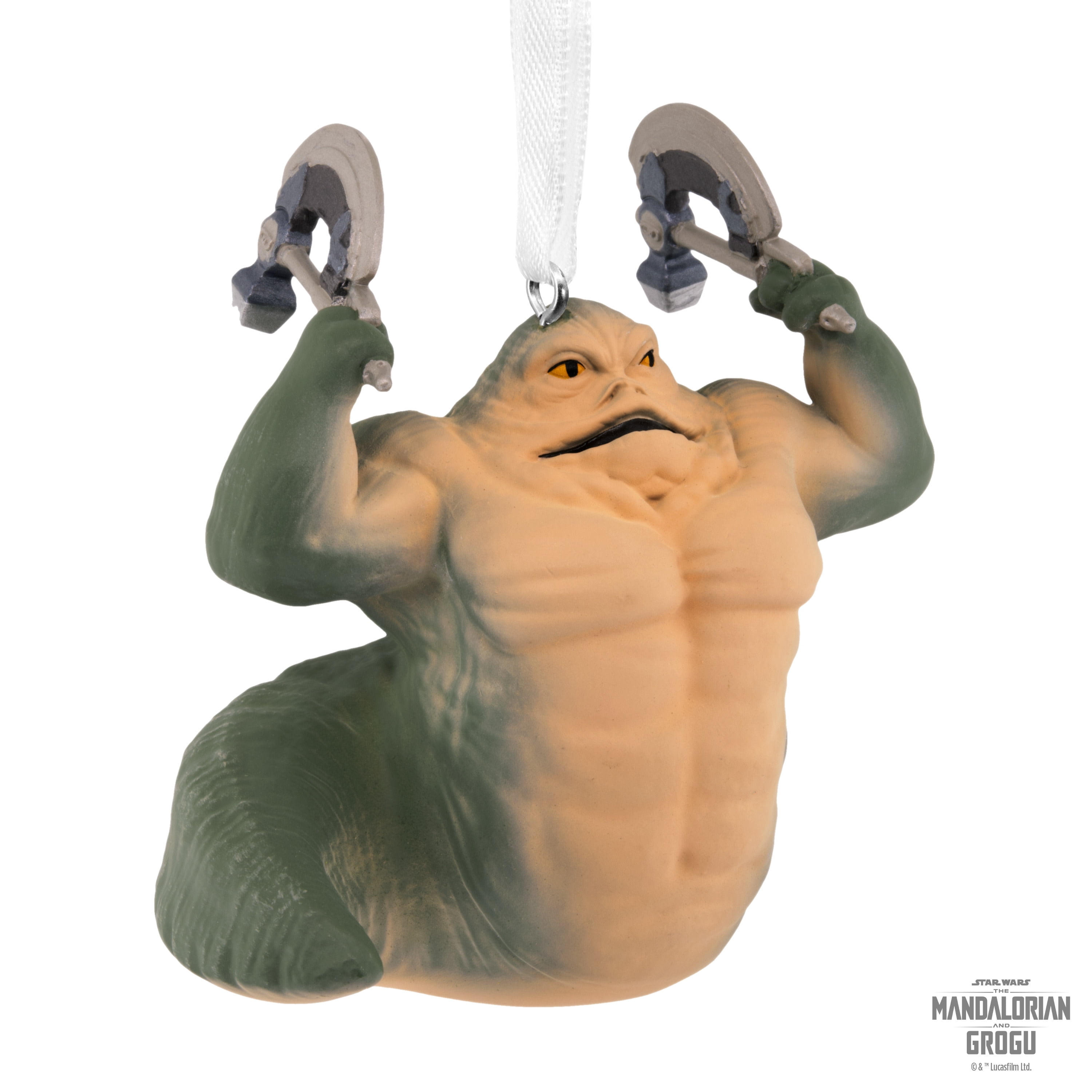 Hallmark Christmas Ornament (Star Wars: Grogu Rotta the Hutt), 1 Count