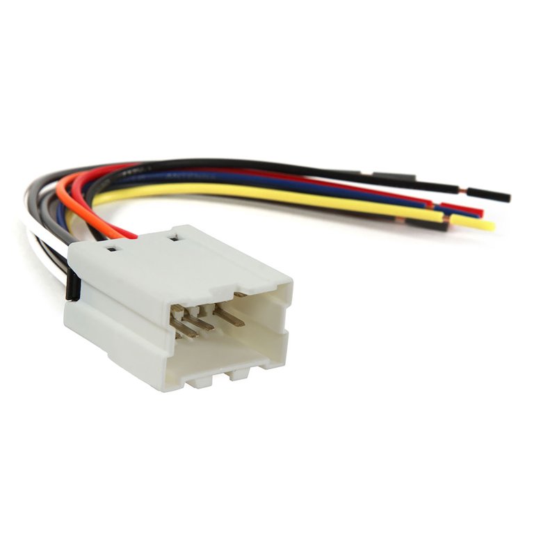 Scosche NN03B Vehicles Wire Harness for Aftermarket Stereo Installation  with Color Coded Wires Compatible with Select 1995-13 Infiniti and Nissan