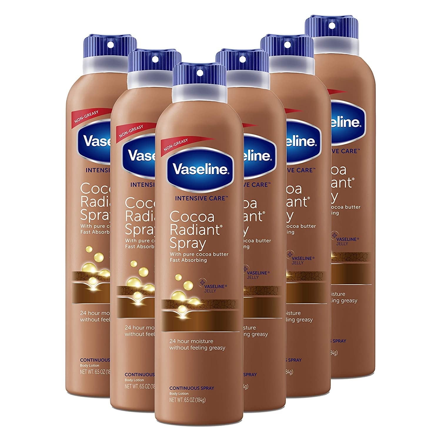 Vaseline Intensive Repair Cocoa Radiant Body Lotion, 2 pk./20.3 fl