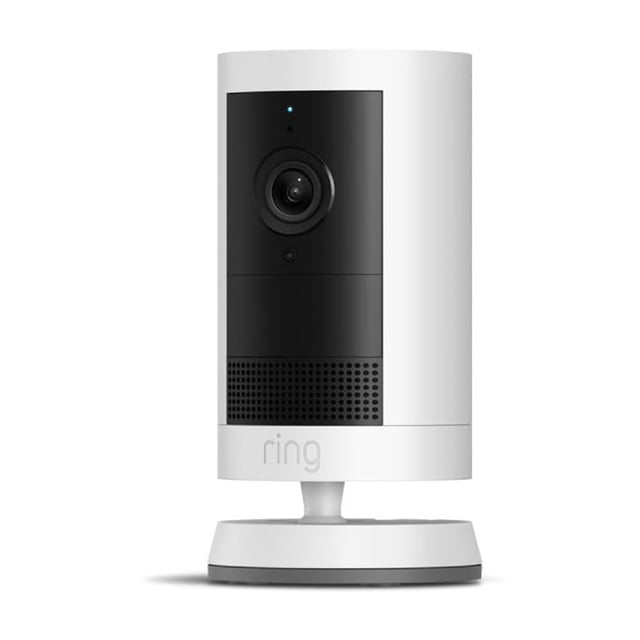 Cámara de seguridad Ring Outdoor Cam Plus con batería blanca