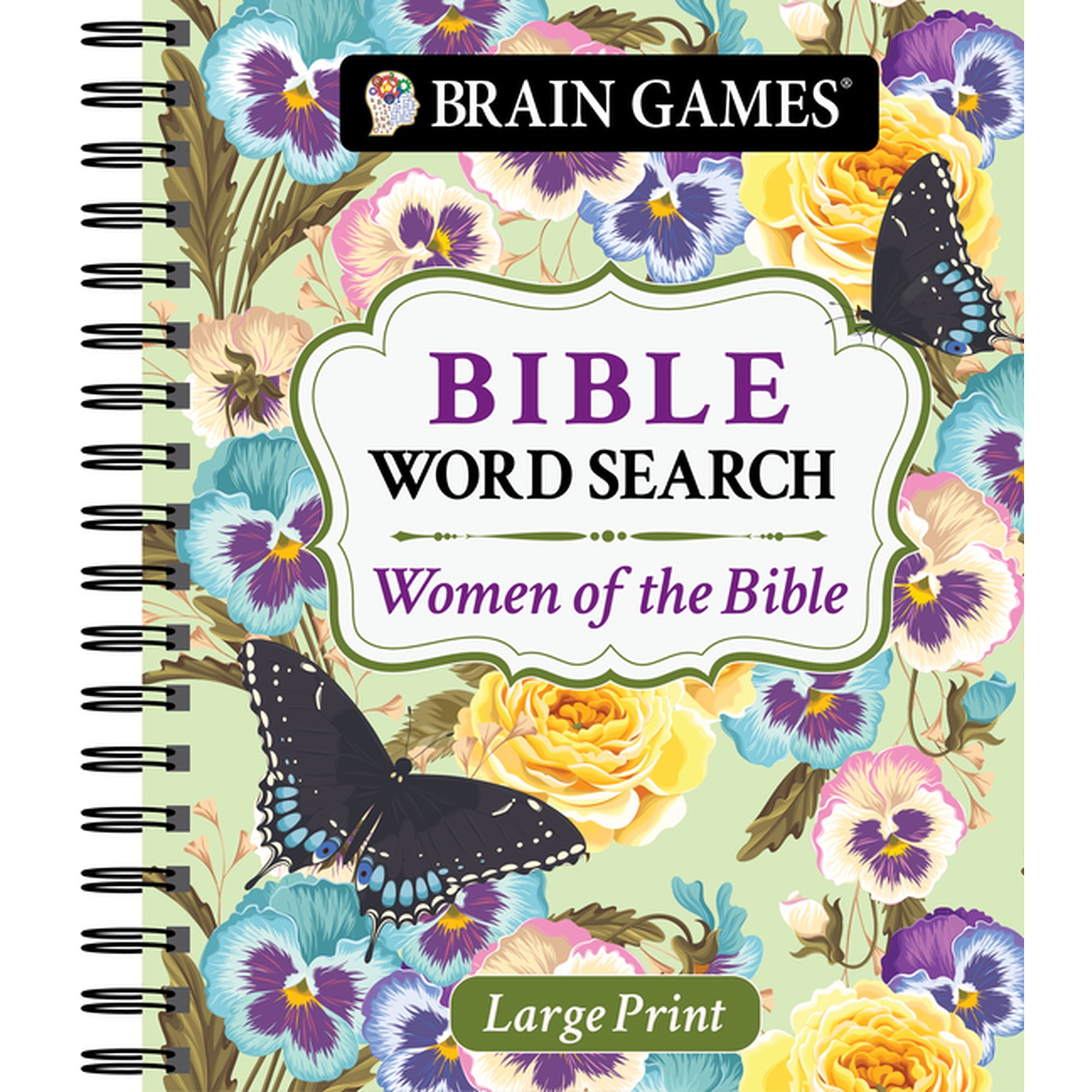 Brain Games - Large Print Bible Word Search: Women of the Bible