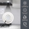 thumbnail image 4 of 12V DC 2W Range Hood Lights with EL Socket Male, 2Pack Hole Closet Stove LED Light Recessed, Kitchen Light Bulb, 4 of 5