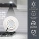 thumbnail image 4 of 12v Dc 2w Range Hood Lights With El Socket Male, 2pack Hole Closet Stove Led Light Recessed, Kitche, 4 of 5