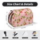 thumbnail image 5 of Disketp Strawberry Floral Estuche de Lápices de Doble Capa con Tapa Abatible y Cremallera, Organizador Escolar para Adolescentes y Adultos, 5 of 7