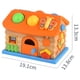 thumbnail image 4 of Caja a juego de madera Montessori para educación temprana, construcción de , bloques de atornillado sensorial, juguete de juego, CUTICAT Casa de bloques de tornillos, 4 of 8