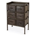 thumbnail image 1 of Butler Specialty Company Commode d'Appoint Industrielle en Métal à 6 Tiroirs - Bronze, 1 of 10