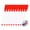 Rouge, variante sur QJUHUNG 10 Pcs Marqueurs Effaçables à Sec Pointe Fine Capuchon Magnétique Marqueurs pour Tableau Blanc Simples à Fixer Maintien Sécurisé Marqueur Effaçable à Sec Magnétique Vert