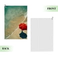 thumbnail image 2 of ONETECH Beach Scene Golf Towel Christmas 24x16in 1PC, 2 of 7