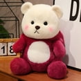 thumbnail image 3 of Cute Bear Doll in Detachable Hooded Outfit, Perfectly Soft and Cuddly for Endless Comfort and Charming Decor Accent, 3 of 9
