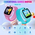 thumbnail image 2 of Uteam 16 Puzzle Games Smartwatch for Kids G9 2G Phone Watch with Camera Video Player Torch Calculator Alarm Clock, 2 of 7
