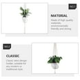 thumbnail image 6 of FUEENIRVA 5Pcs White Woven Hanging Planter Baskets Cotton Rope Plant Hangers for Home Garden, 6 of 6
