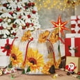 thumbnail image 6 of Honeii Sunflower 5 Print Small Burlap Bags,Christmas Drawstring Treat Bags Gift Bags Reusable Candy Goodie Wrapping Bags for Holiday Party Favors Supplies -Small, 6 of 9