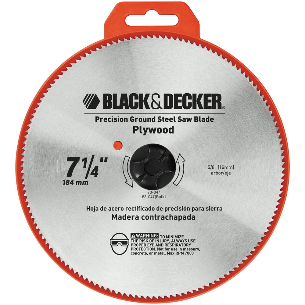 Black and Decker Piranha Steel 140T Blade, 7.25"